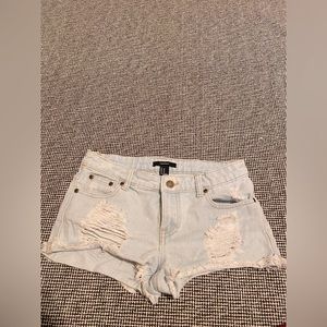 forever 21.size 24.bleached blue.
